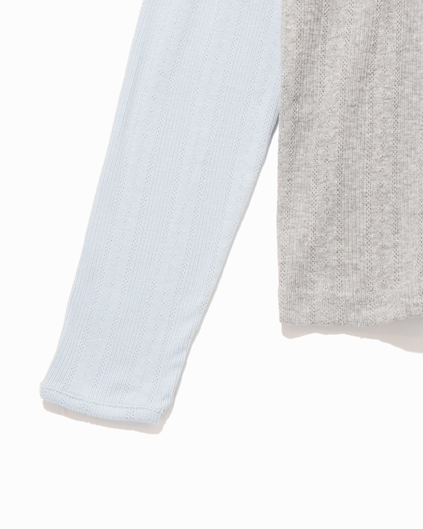 アイレットリブ ベースボールラグランL/S TEE