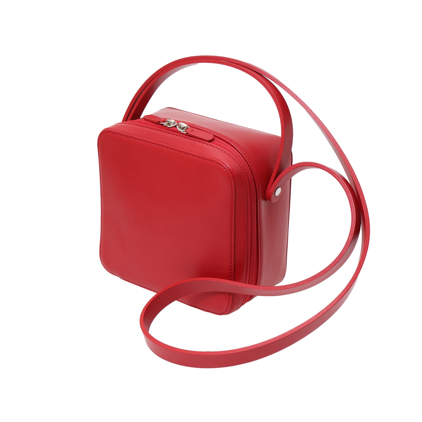 LEATHER SHOULDER BAG MADE BY AETA