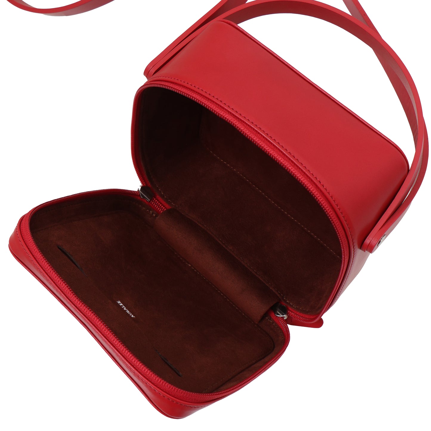 LEATHER SHOULDER BAG MADE BY AETA