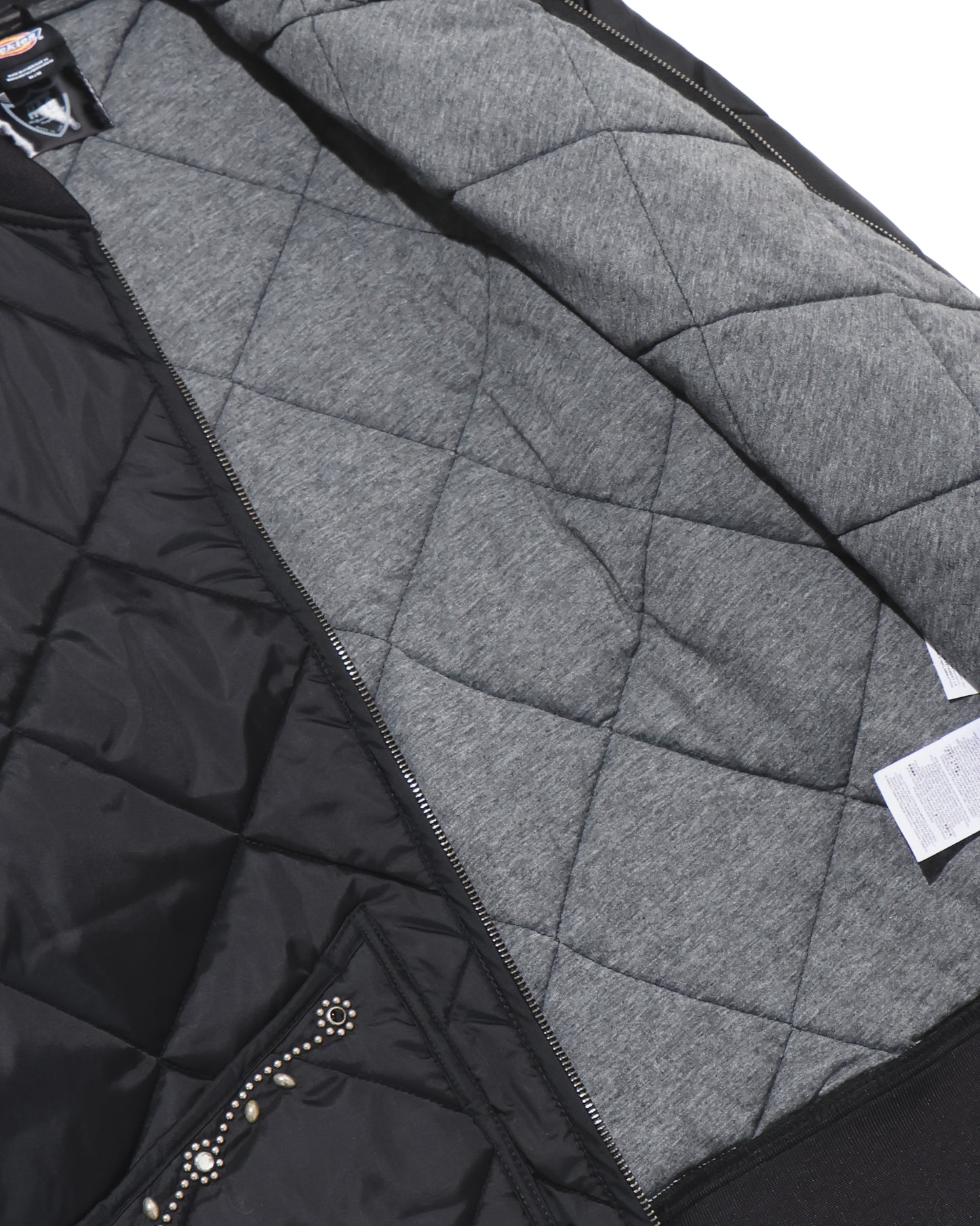 DICKIES DIAMOND QUILT JACKET / SN32 STONE