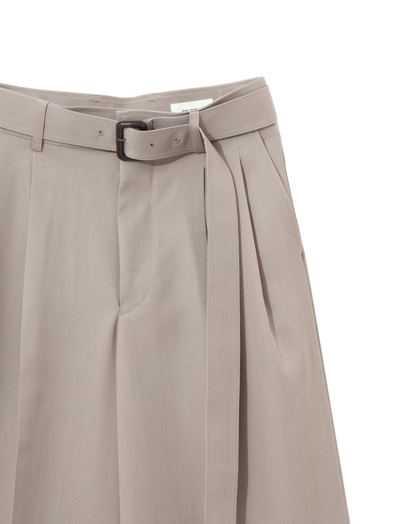 THE SLACKS BELTED 2 TUCK