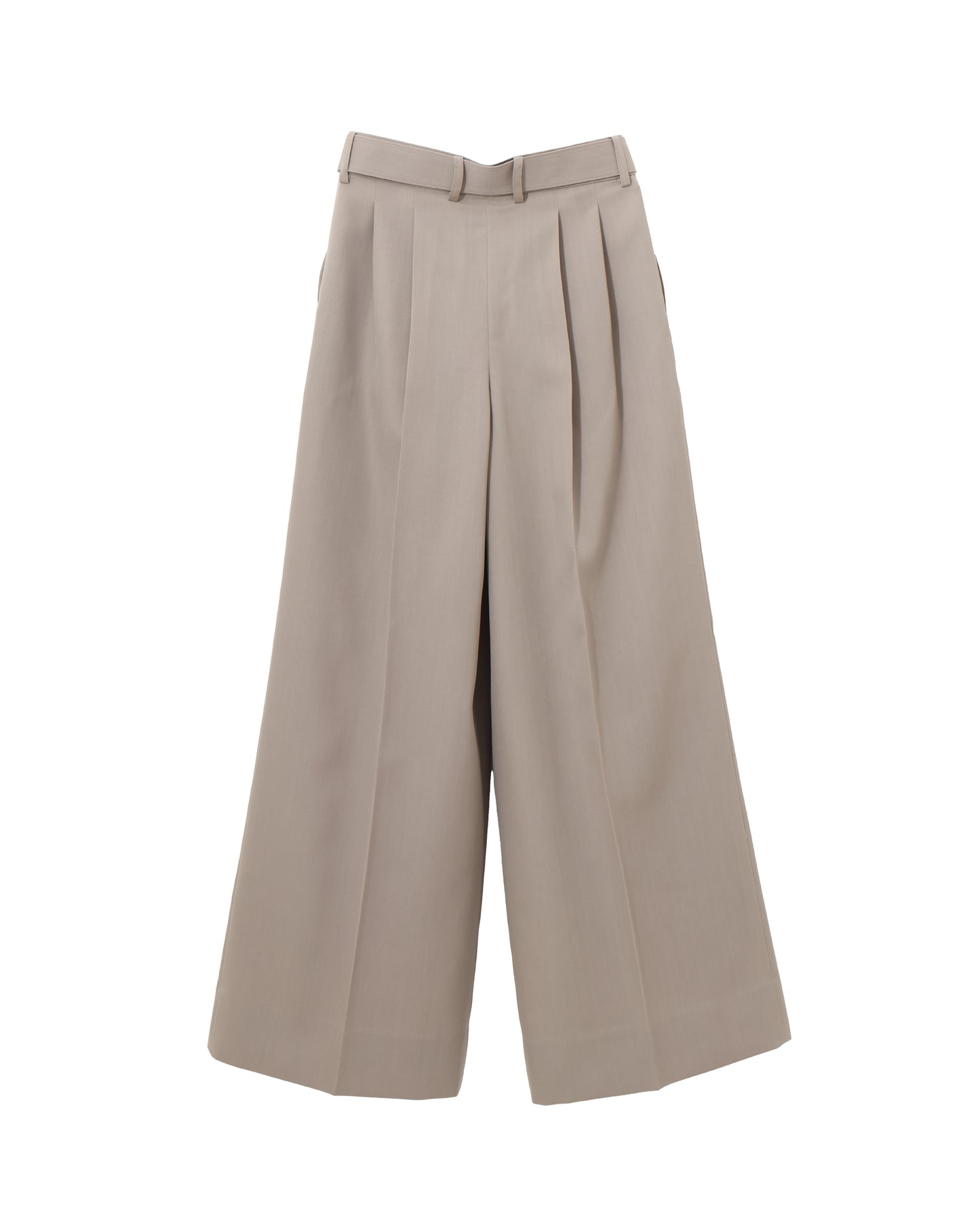 THE SLACKS BELTED 2 TUCK