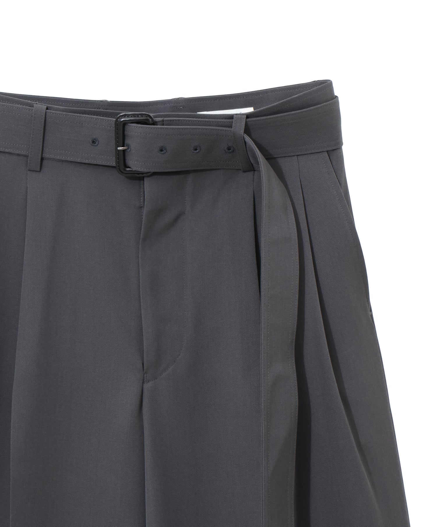 THE SLACKS BELTED 2 TUCK