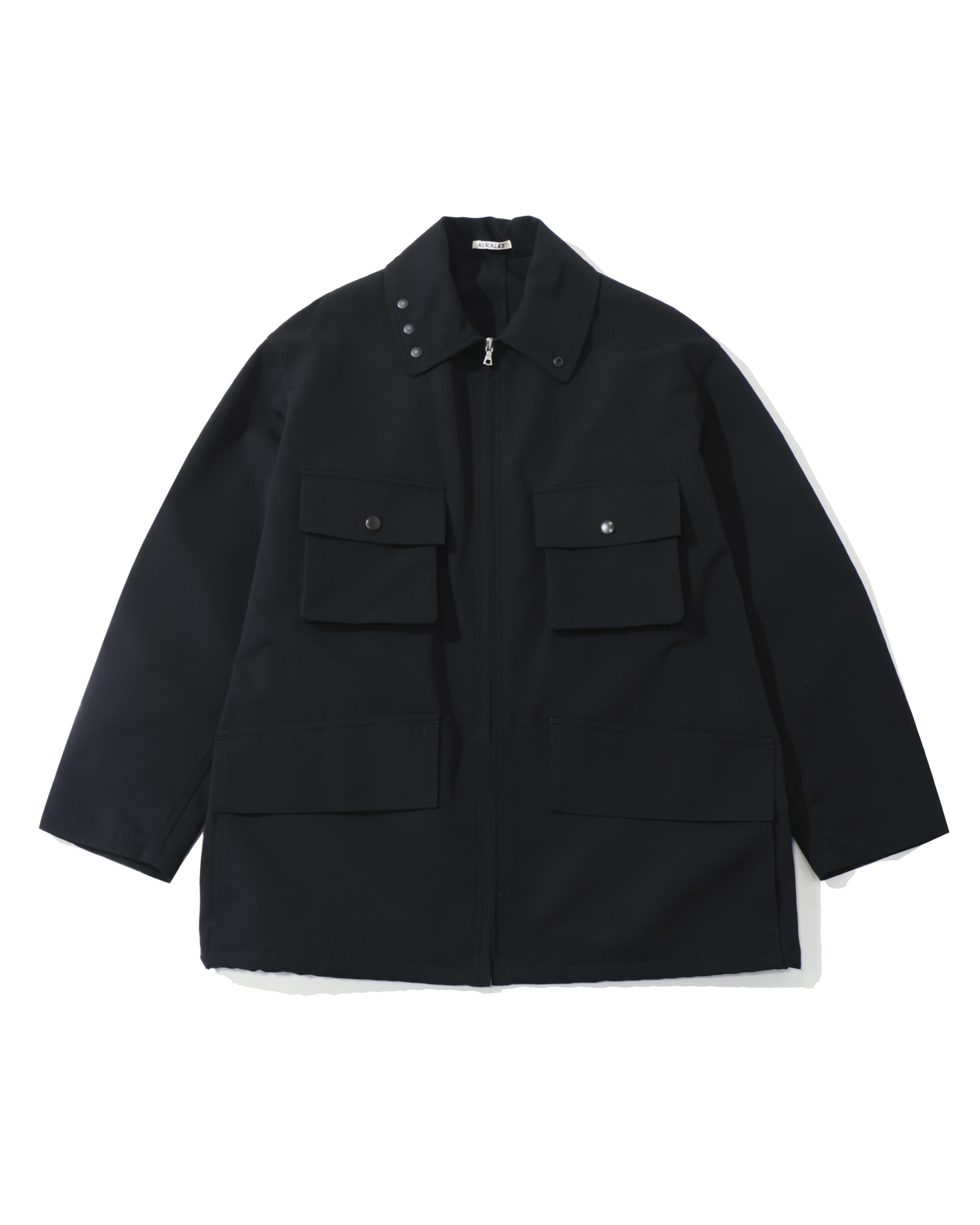WOOL MAX CANVAS BLOUSON BLACK – TIME AFTER TIME