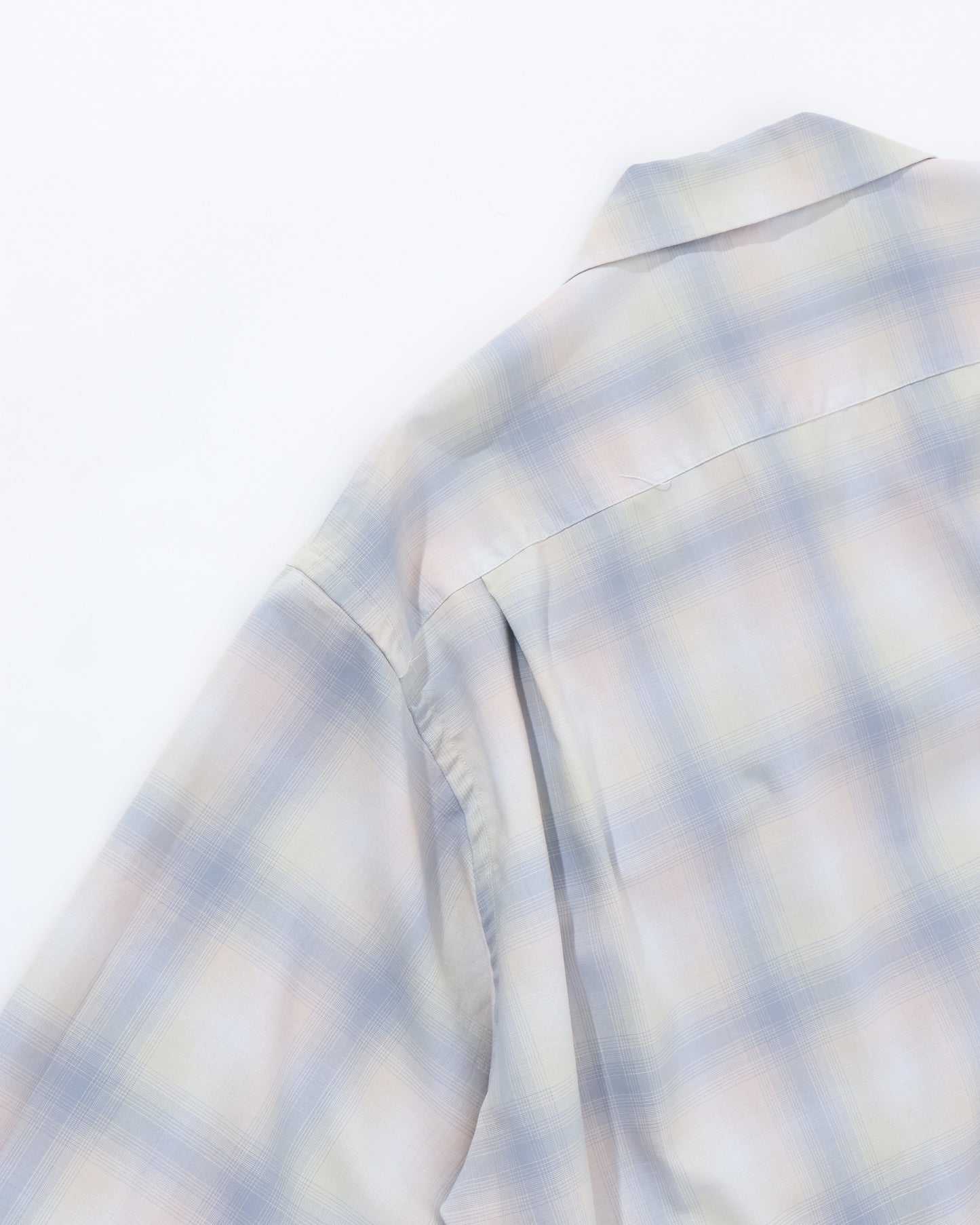 Open Collared SS Shirt PALE OMBRE