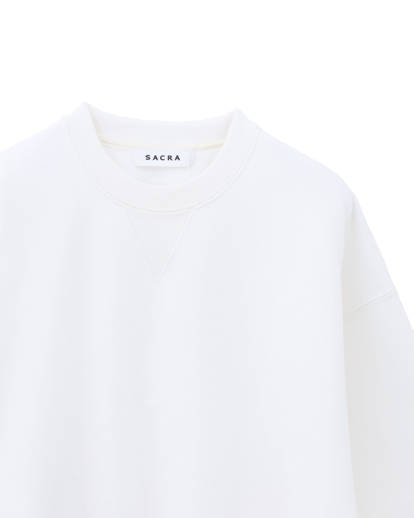 EXTRA FINE FLEECE CROPPED TOP