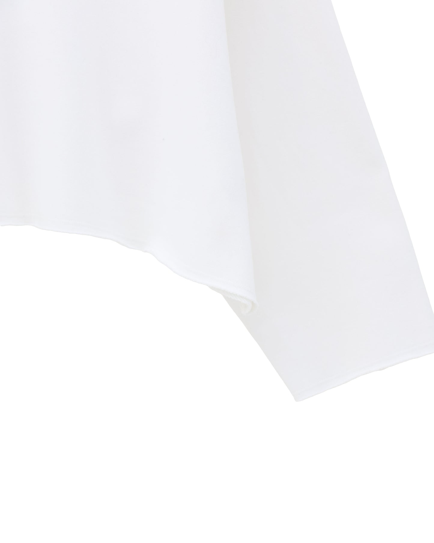 EXTRA FINE FLEECE CROPPED TOP