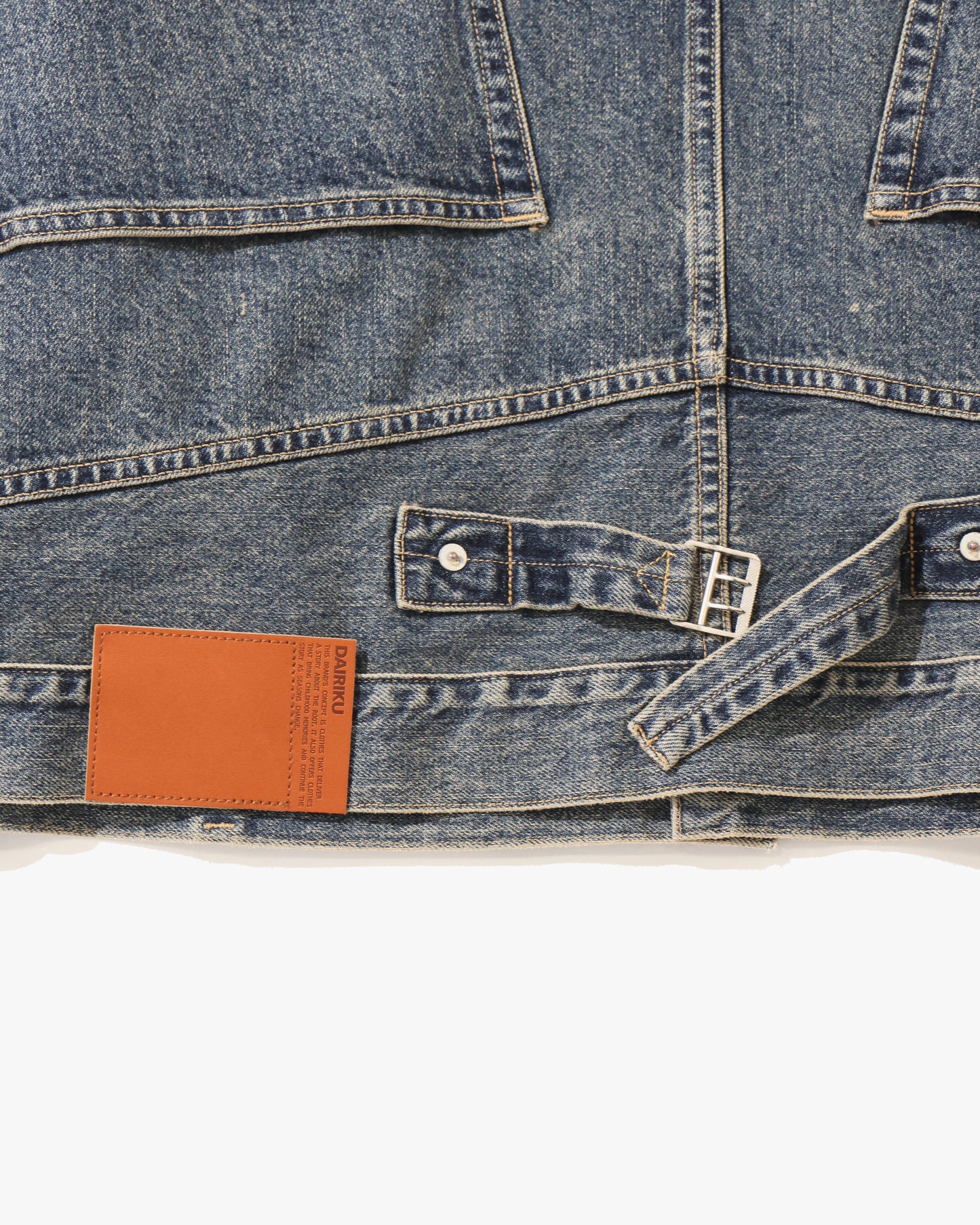 "Inception" Vintage Washed Denim Jacket