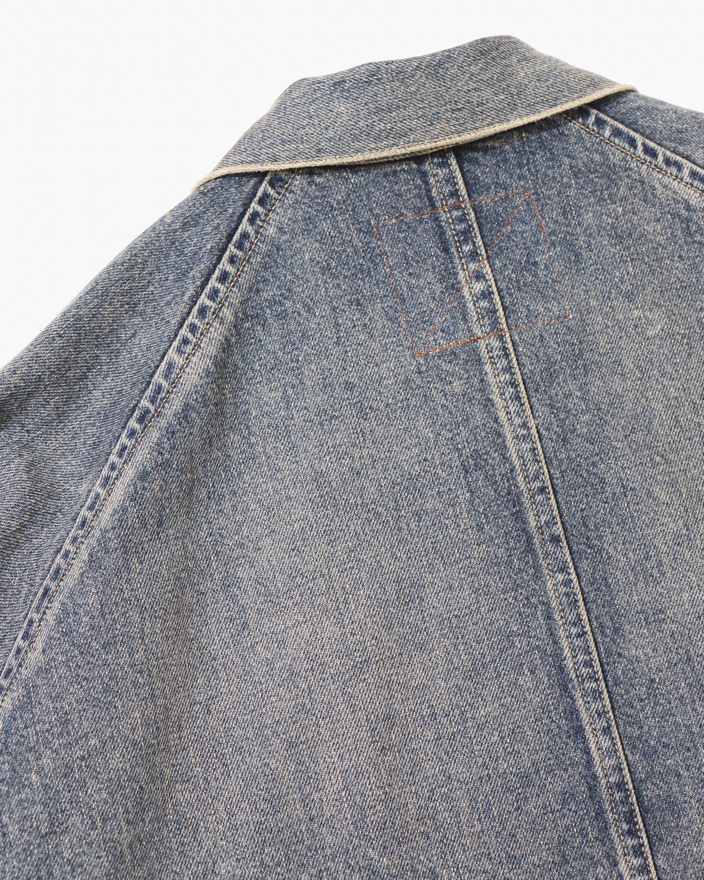 "Inception" Vintage Washed Denim Jacket