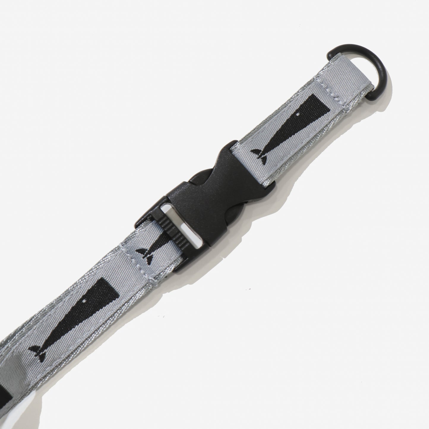 LANYARD WIDE NECK STRAP GRAY