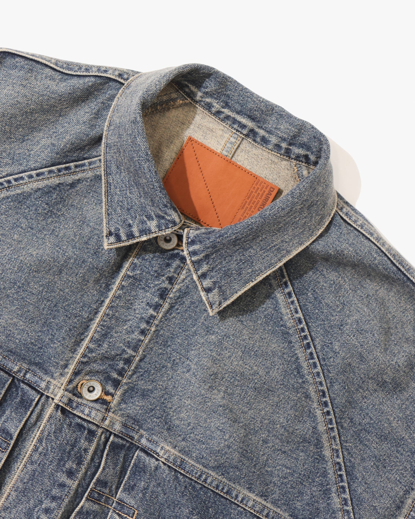 "Inception" Vintage Washed Denim Jacket