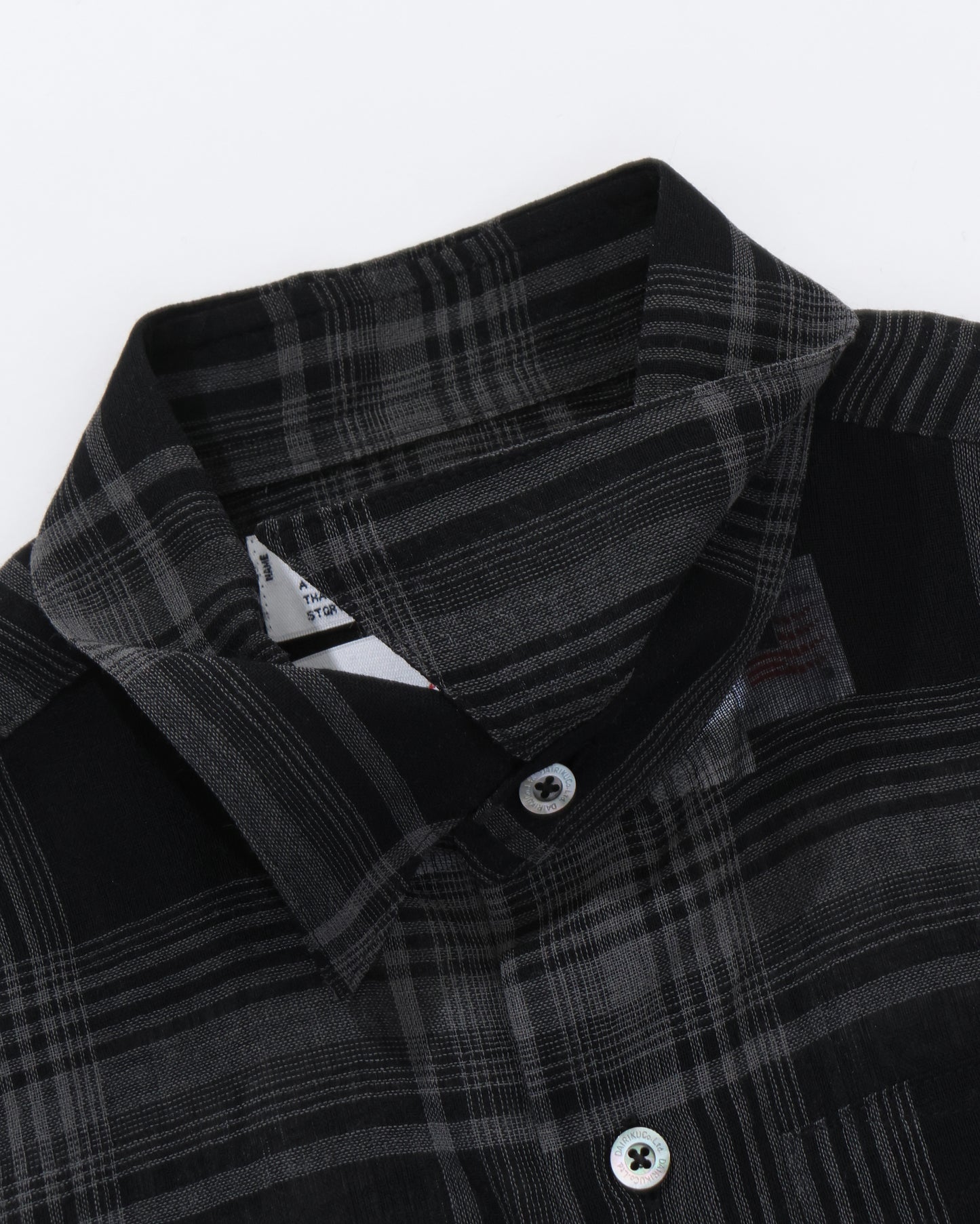 "Astronaut" Check Dress Shirt