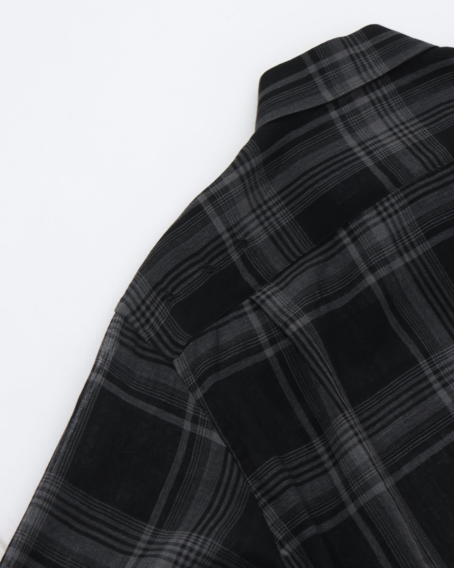 "Astronaut" Check Dress Shirt