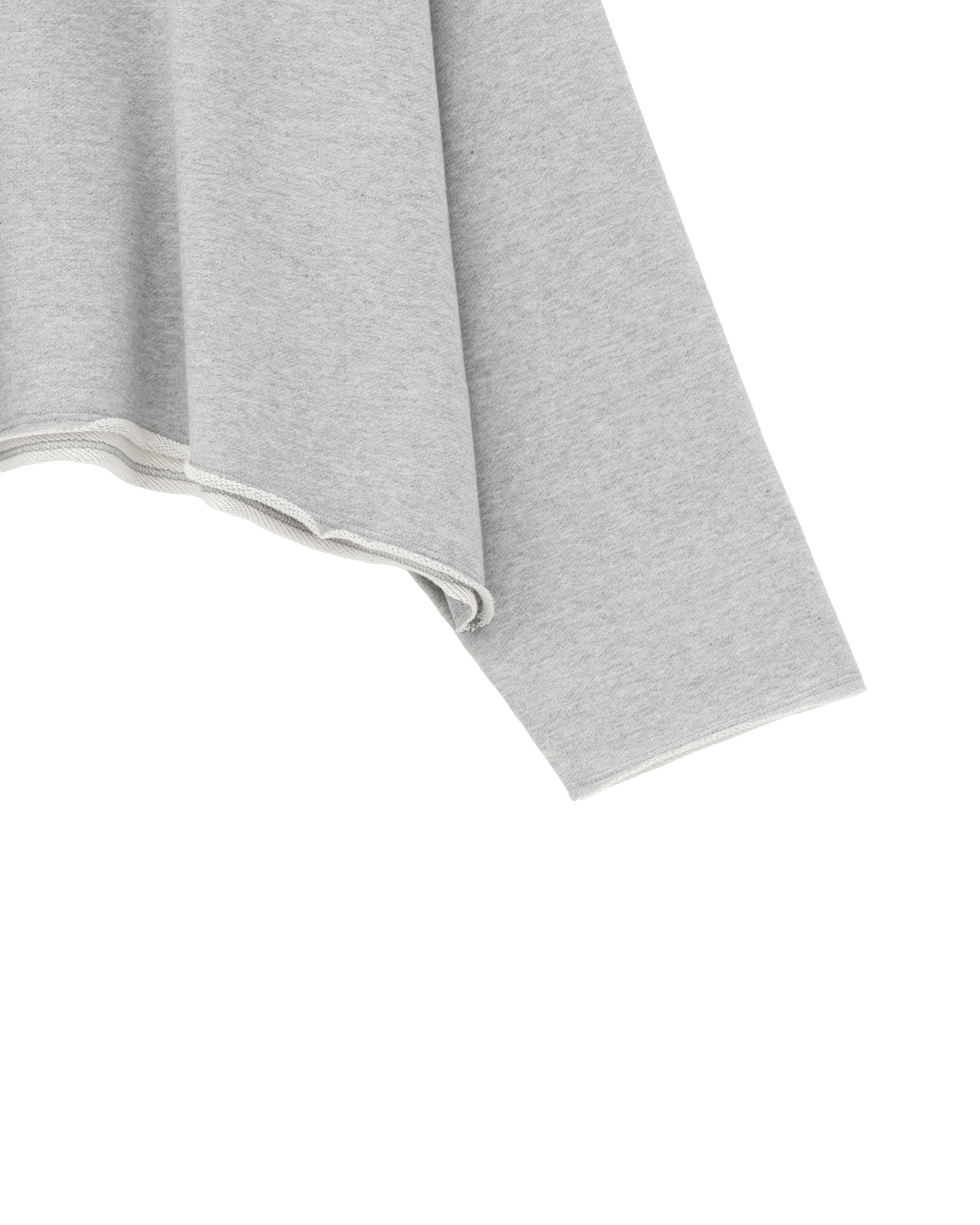 EXTRA FINE FLEECE CROPPED TOP