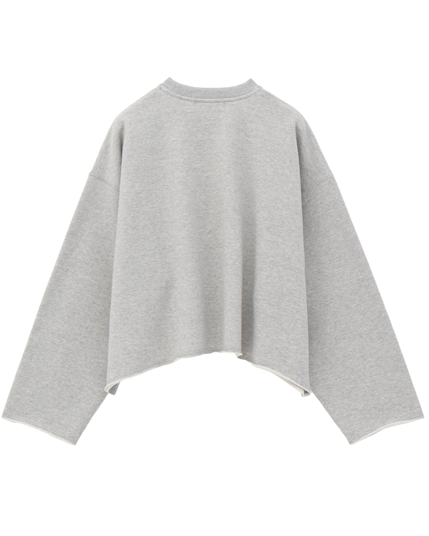 EXTRA FINE FLEECE CROPPED TOP