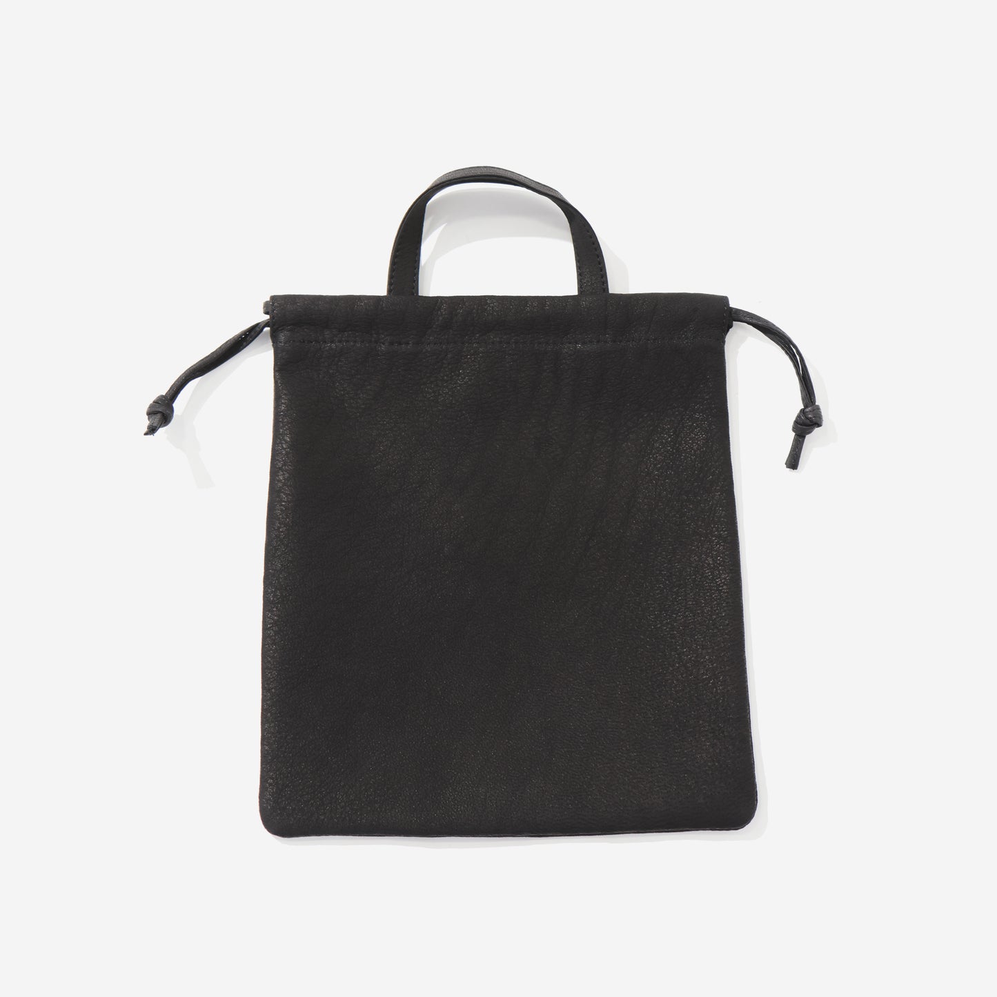 DOUBLE FACED DRAWSTRING POUCH + handle : M