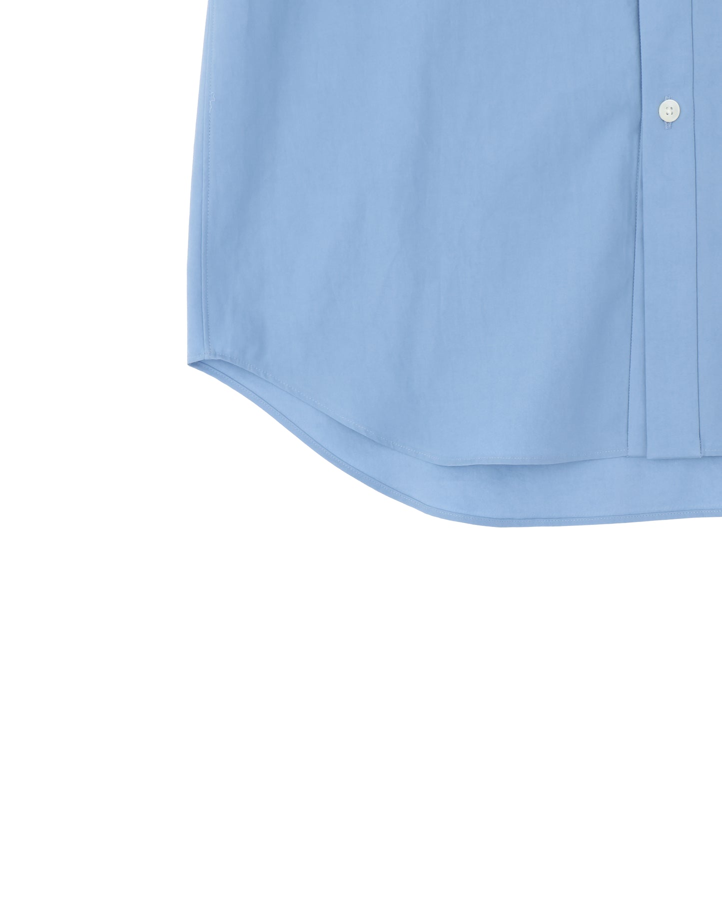 WASHED FINX TWILL HALF SLEEVED SHIRT