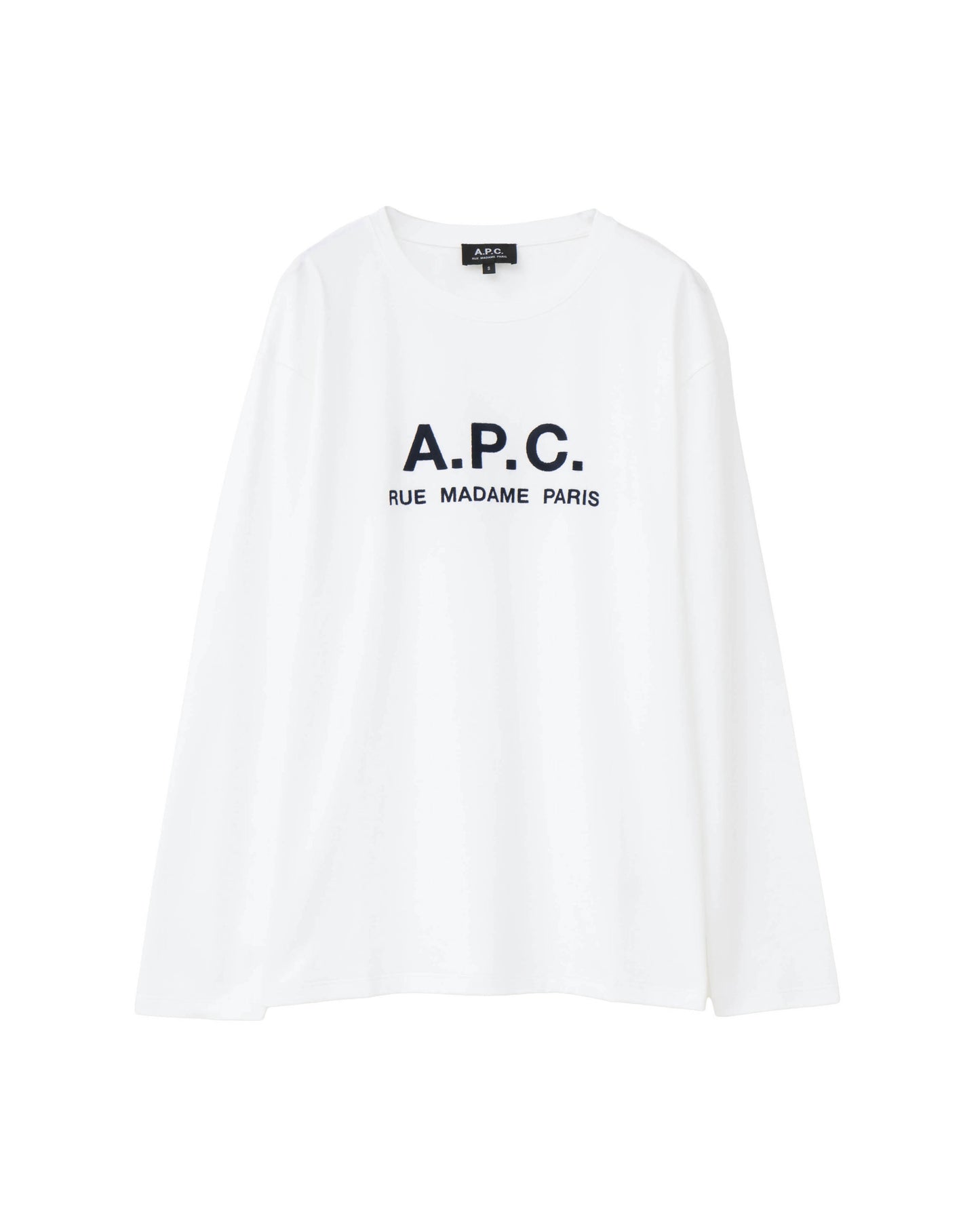 T-SHIRT RUE MADAME H MANCHES LONGUES WHITE