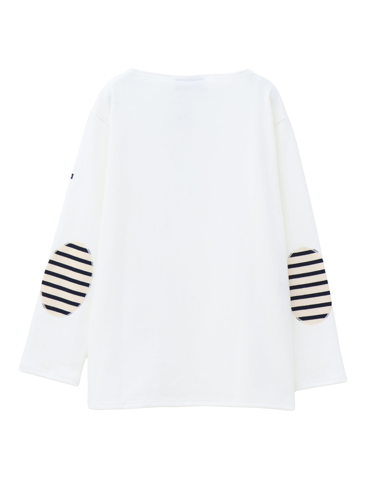 OUESSANT ELBOW PATCH NEIGE/E.MARINE