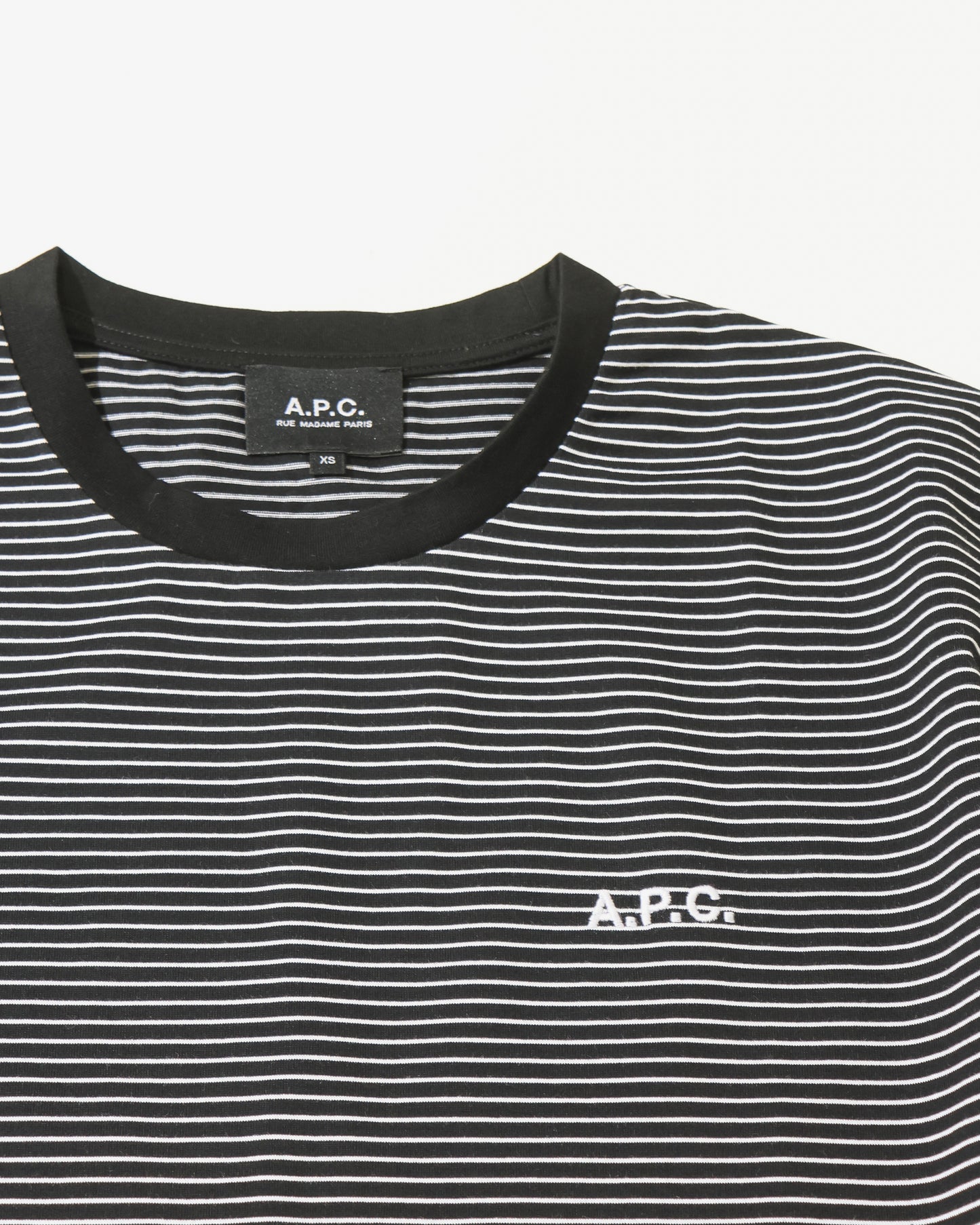T-SHIRT ELLISON -JERSEY NOIR RAYE-