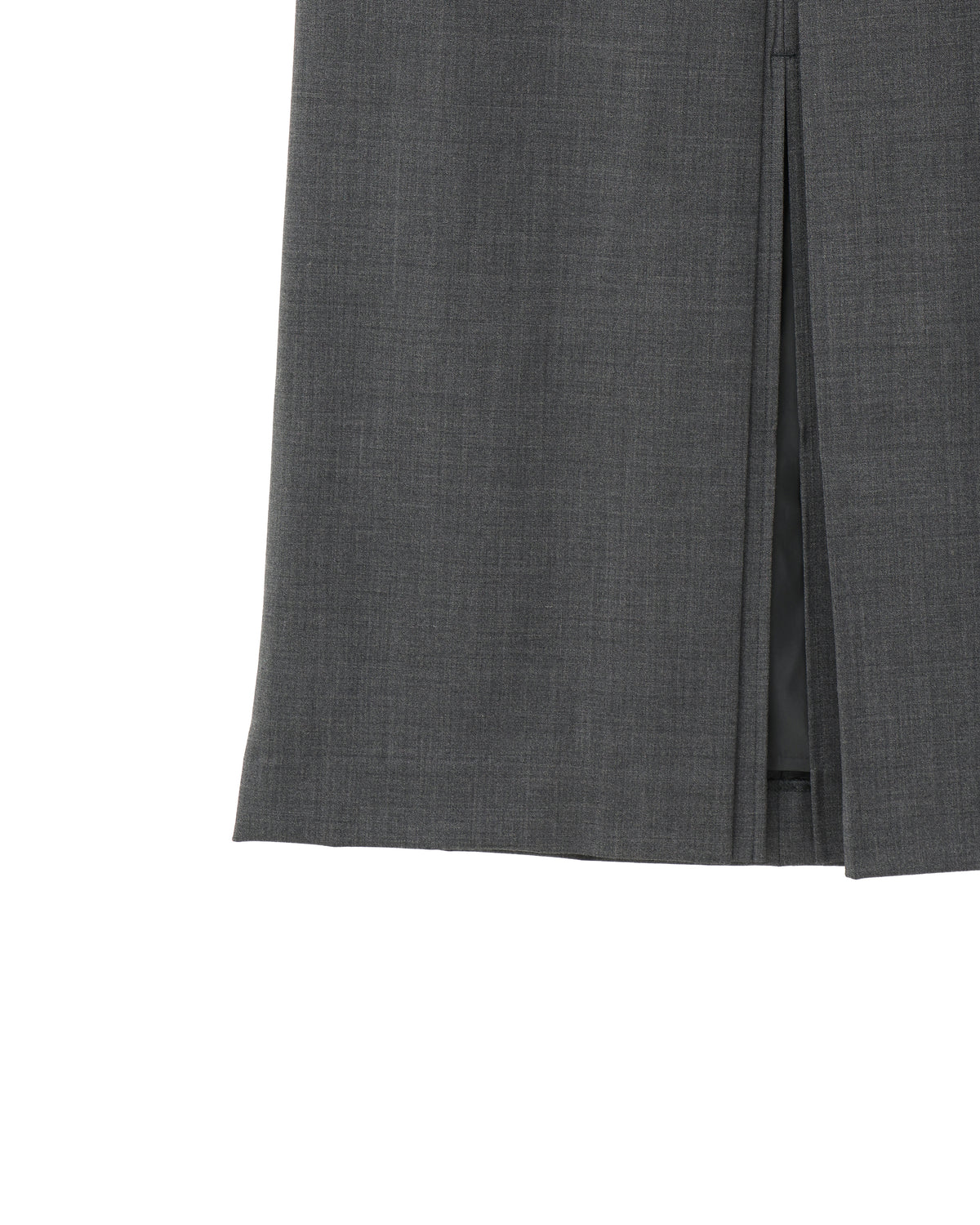 front inverted pleats sk