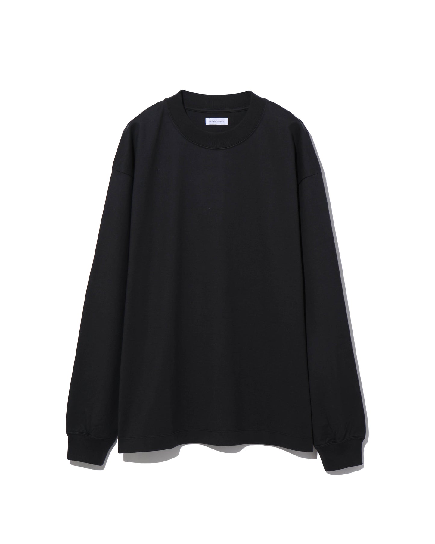 Suvin Supima Tube L/S Tee Heavy INK BLACK