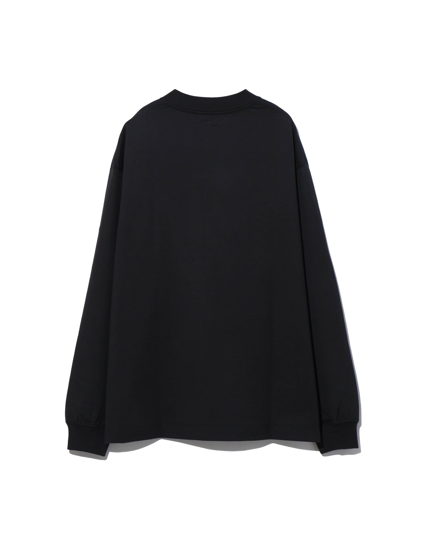 Suvin Supima Tube L/S Tee Heavy INK BLACK
