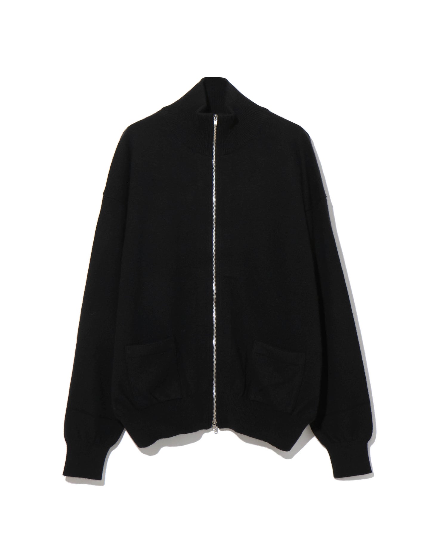 American deadstock Zipup Sweater Black