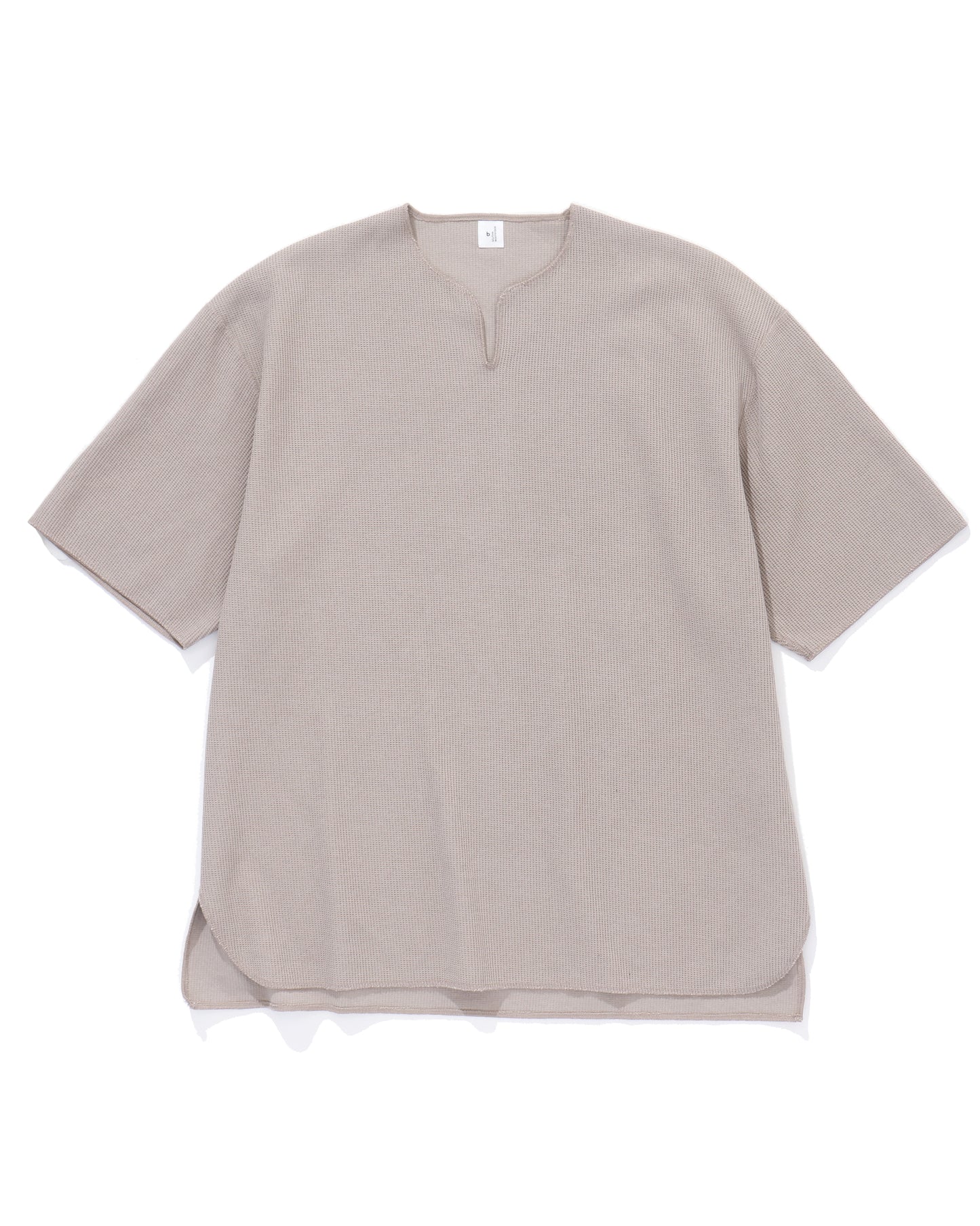 Rough&Smooth Thermal Over-Neck Greige