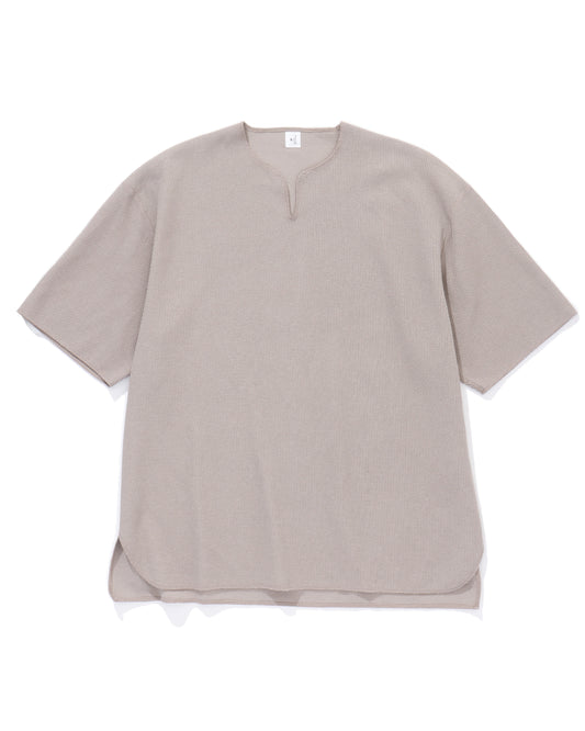 Rough&Smooth Thermal Over-Neck Greige