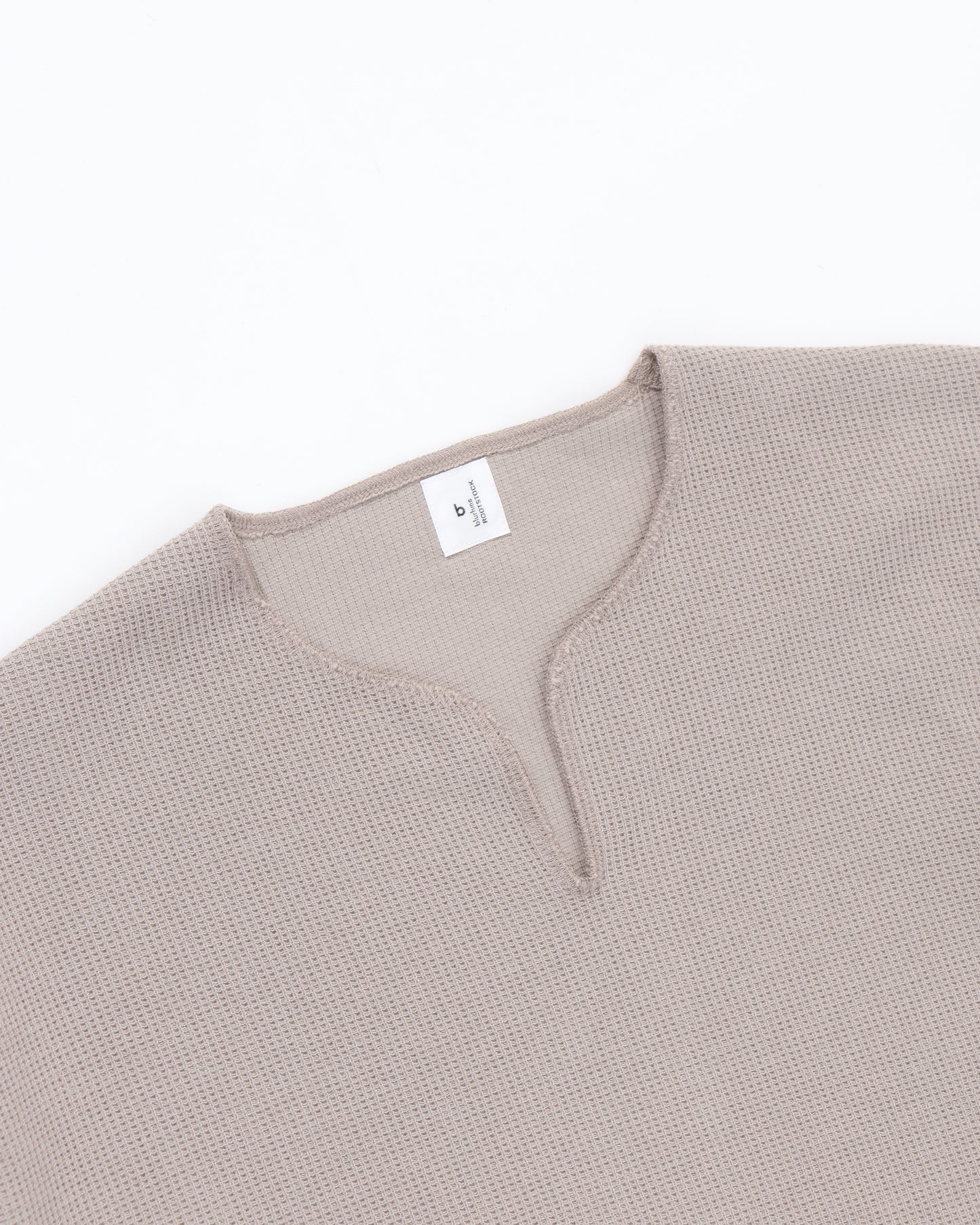 Rough&Smooth Thermal Over-Neck Greige