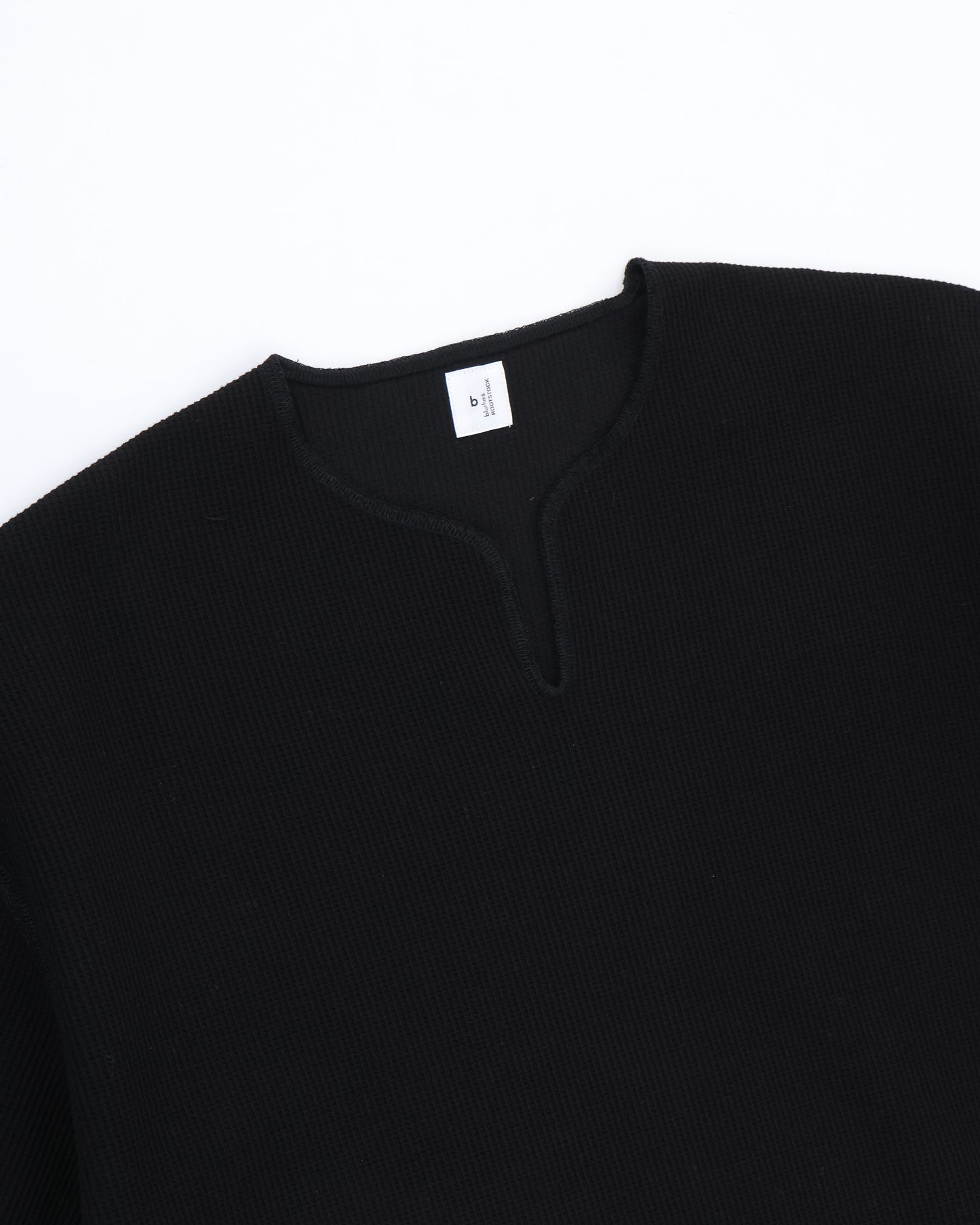 Rough&Smooth Thermal Over-Neck Black