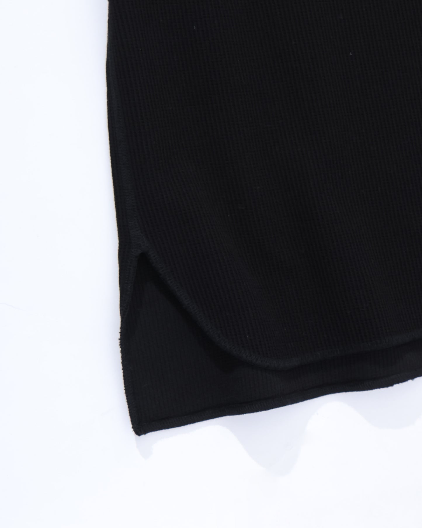 Rough&Smooth Thermal Over-Neck Black