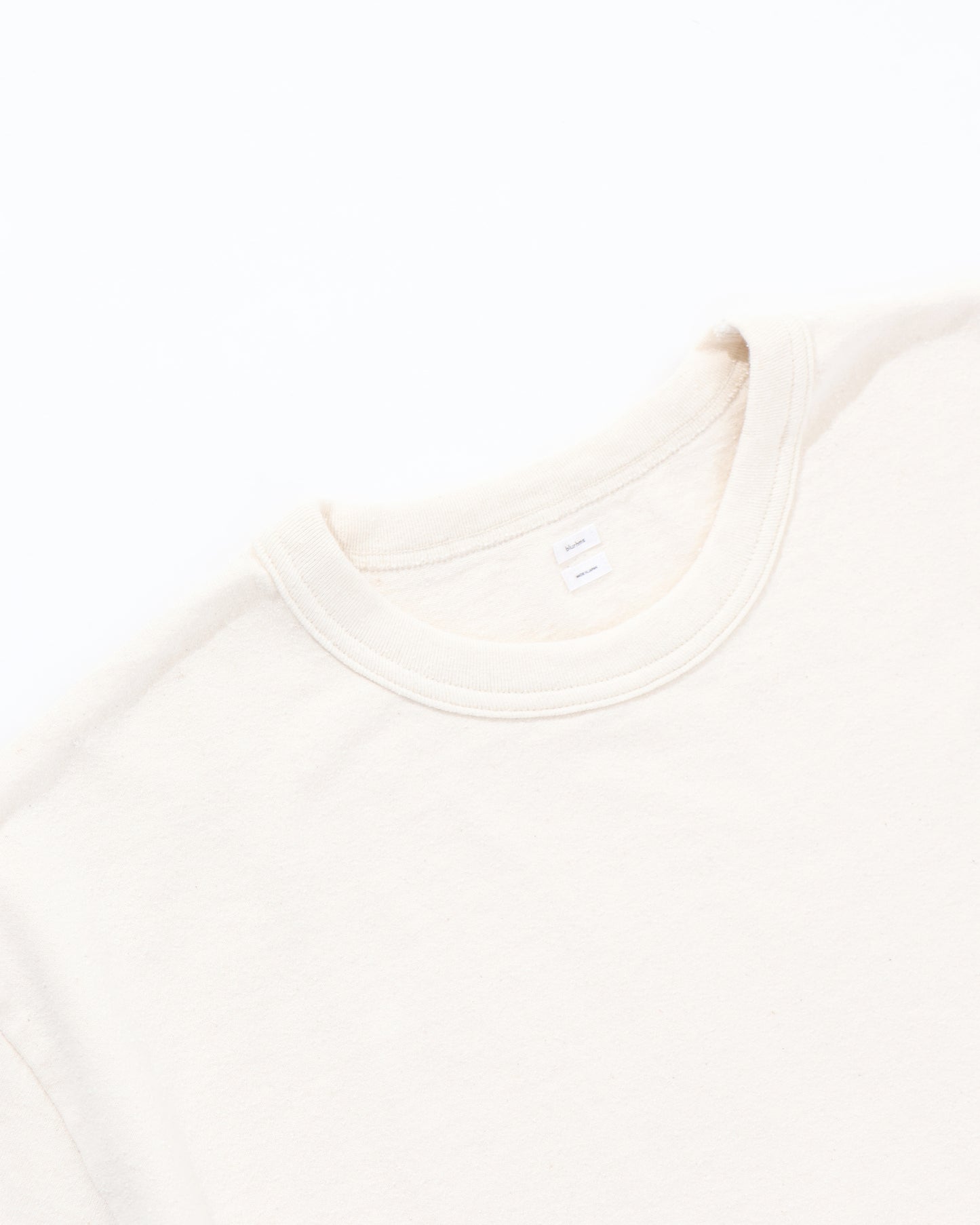 Co/Silk Nep Plain Tee Ivory