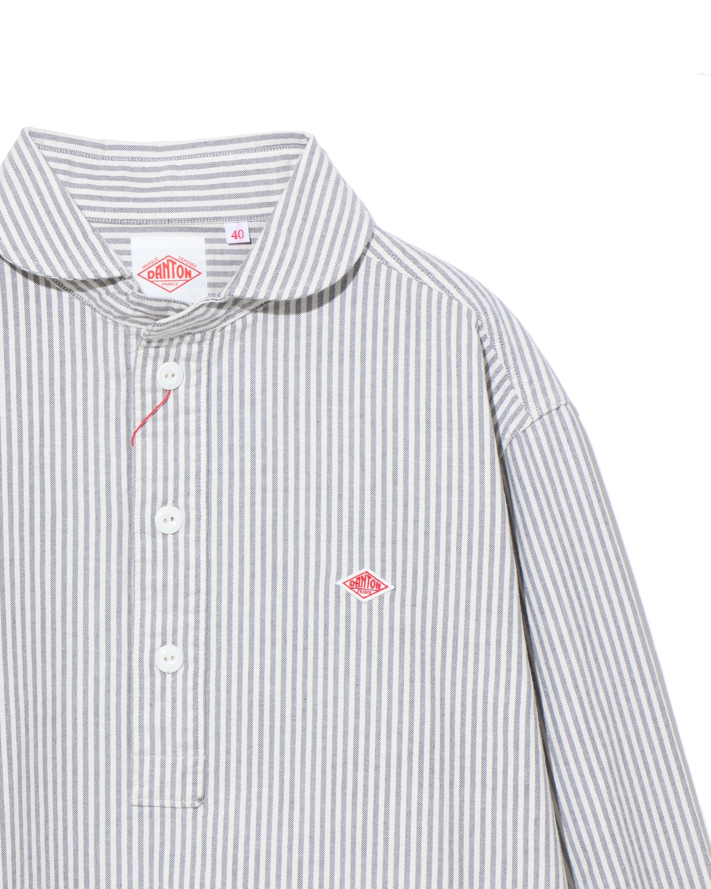 ROUND COLLAR P.O SHIRT L/S