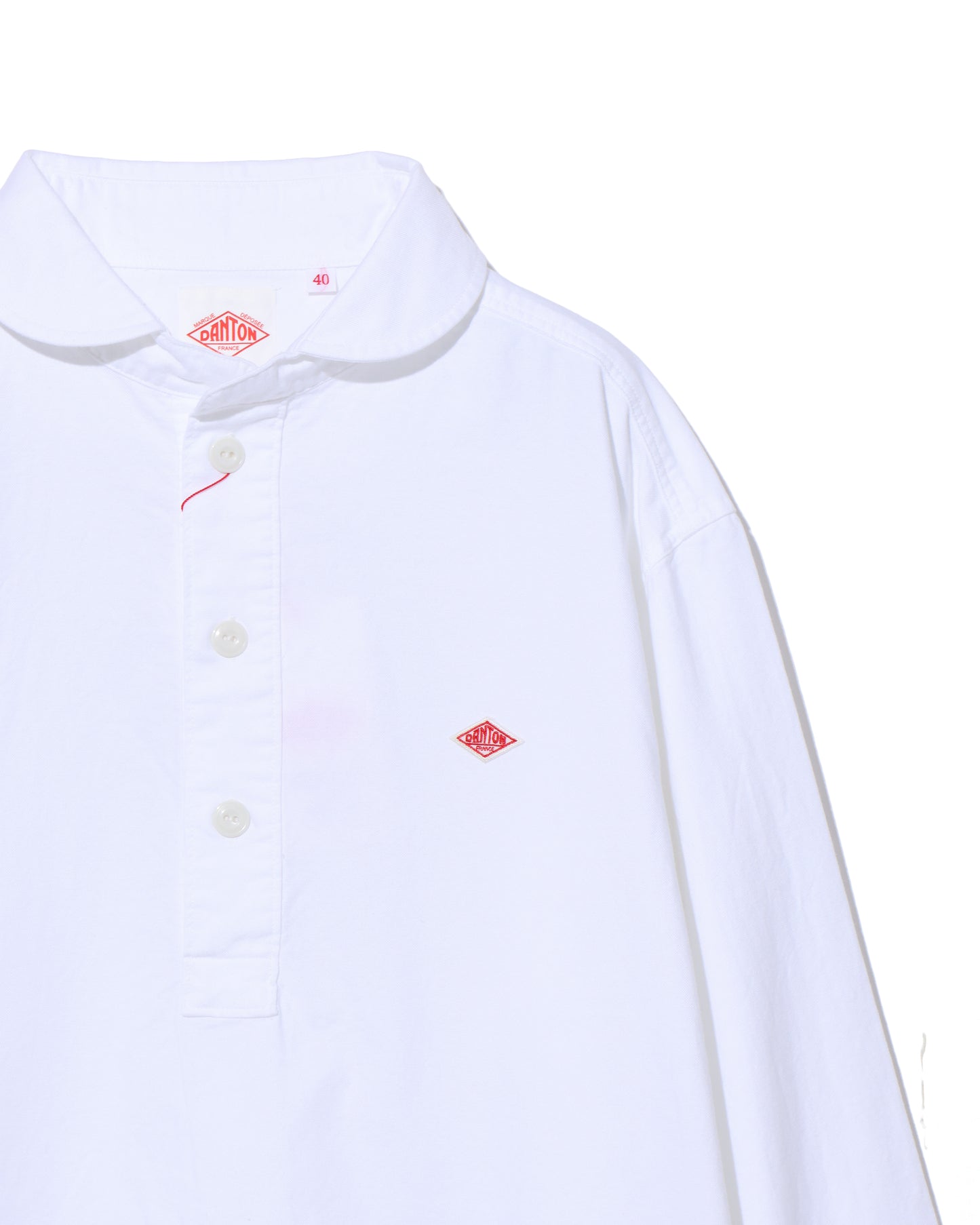ROUND COLLAR P.O SHIRT L/S