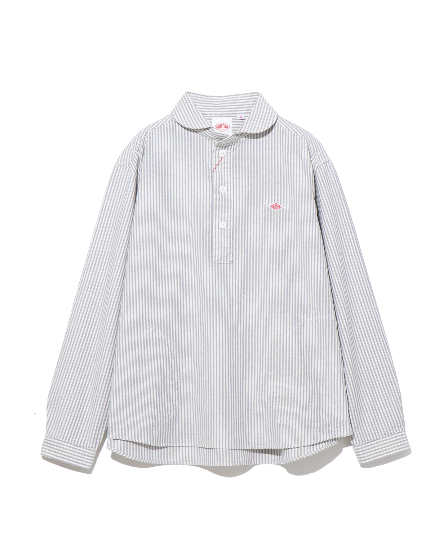ROUND COLLAR P.O SHIRT L/S