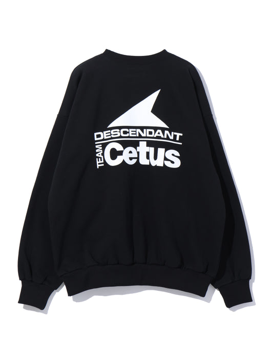 STERN CREW NECK  BLACK