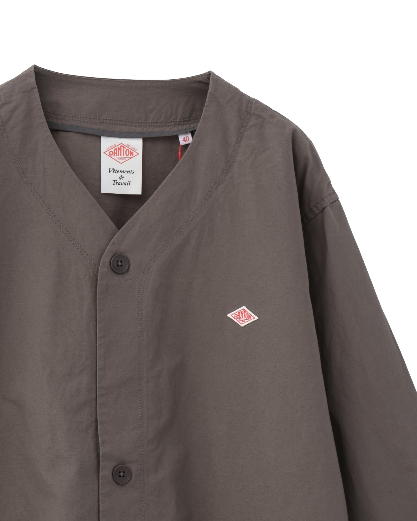 COLLARLESS JACKET