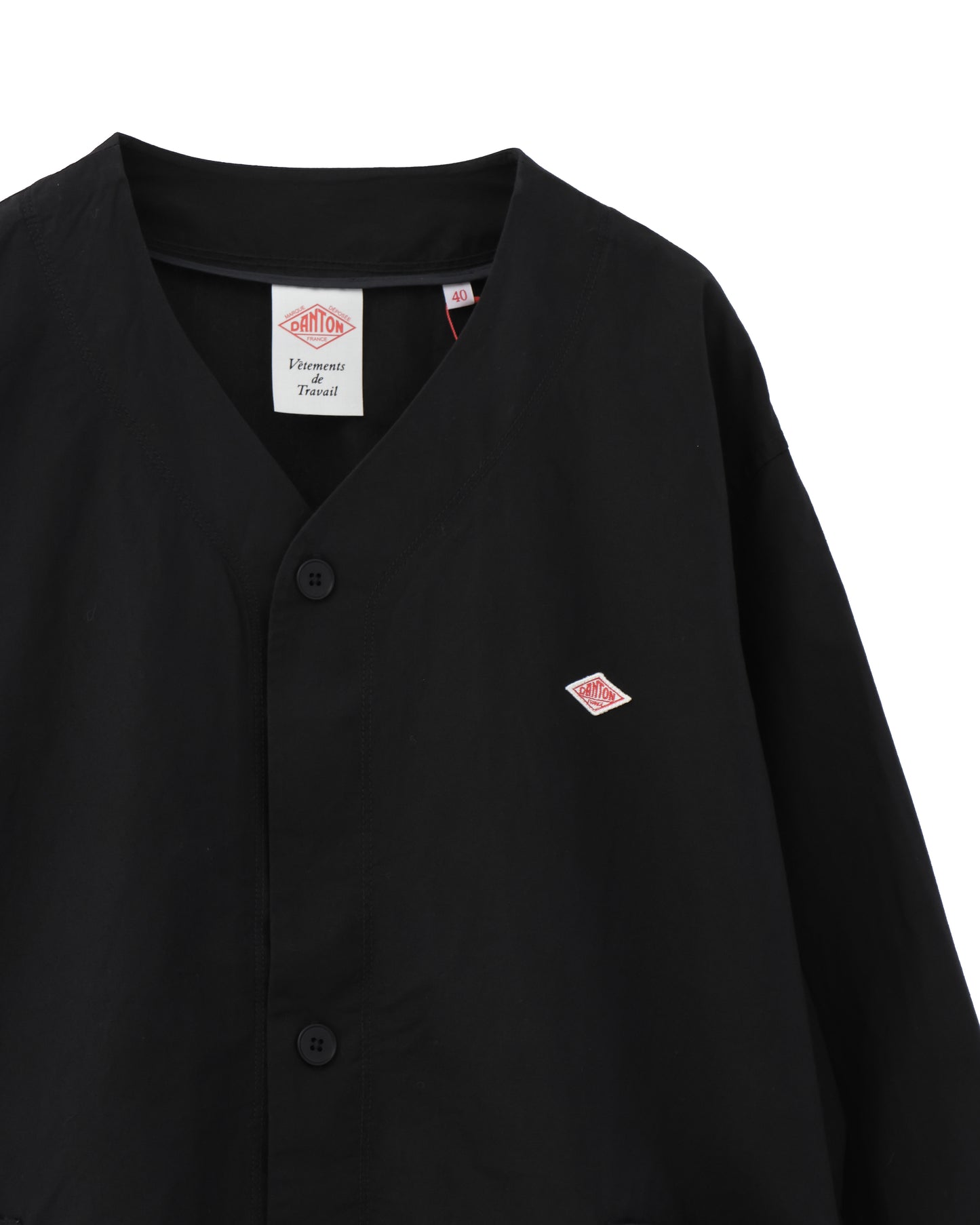 COLLARLESS JACKET