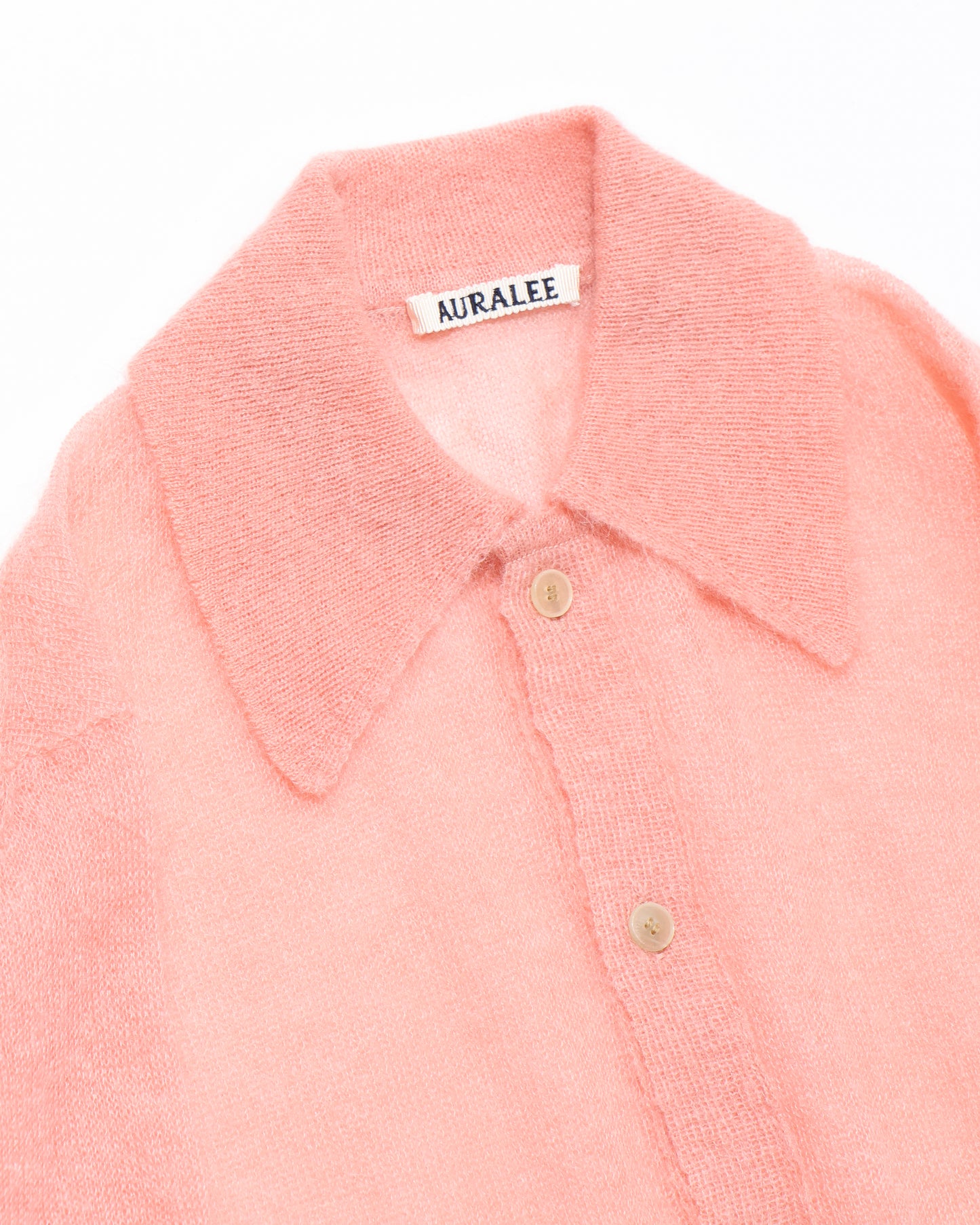 KID MOHAIR SHEER KNIT CARDGAN