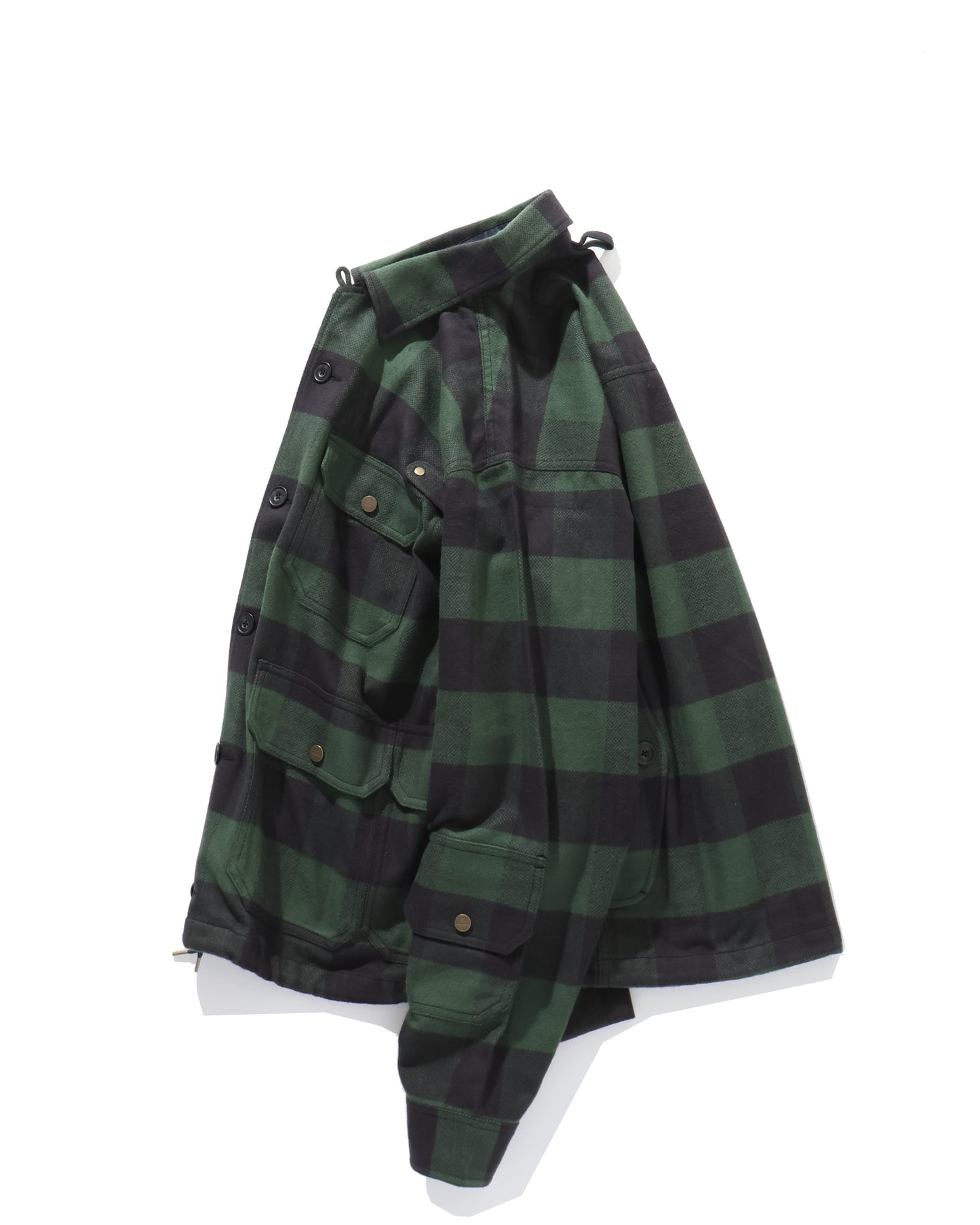 BUFFALO CHECK FISHING COACH JACKET