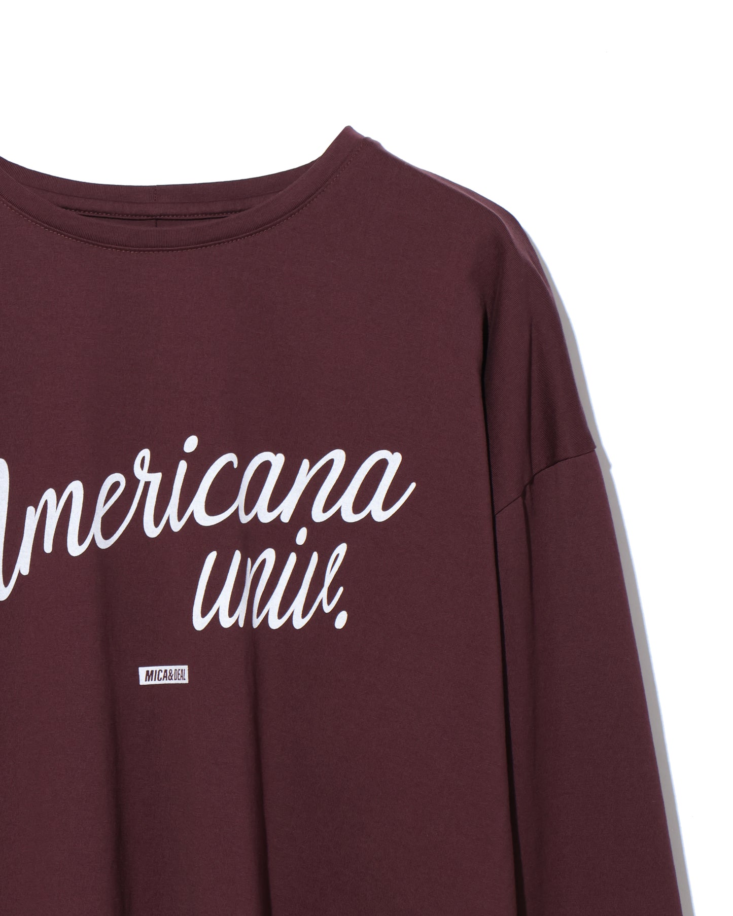 AMERICANA × MICA long tee