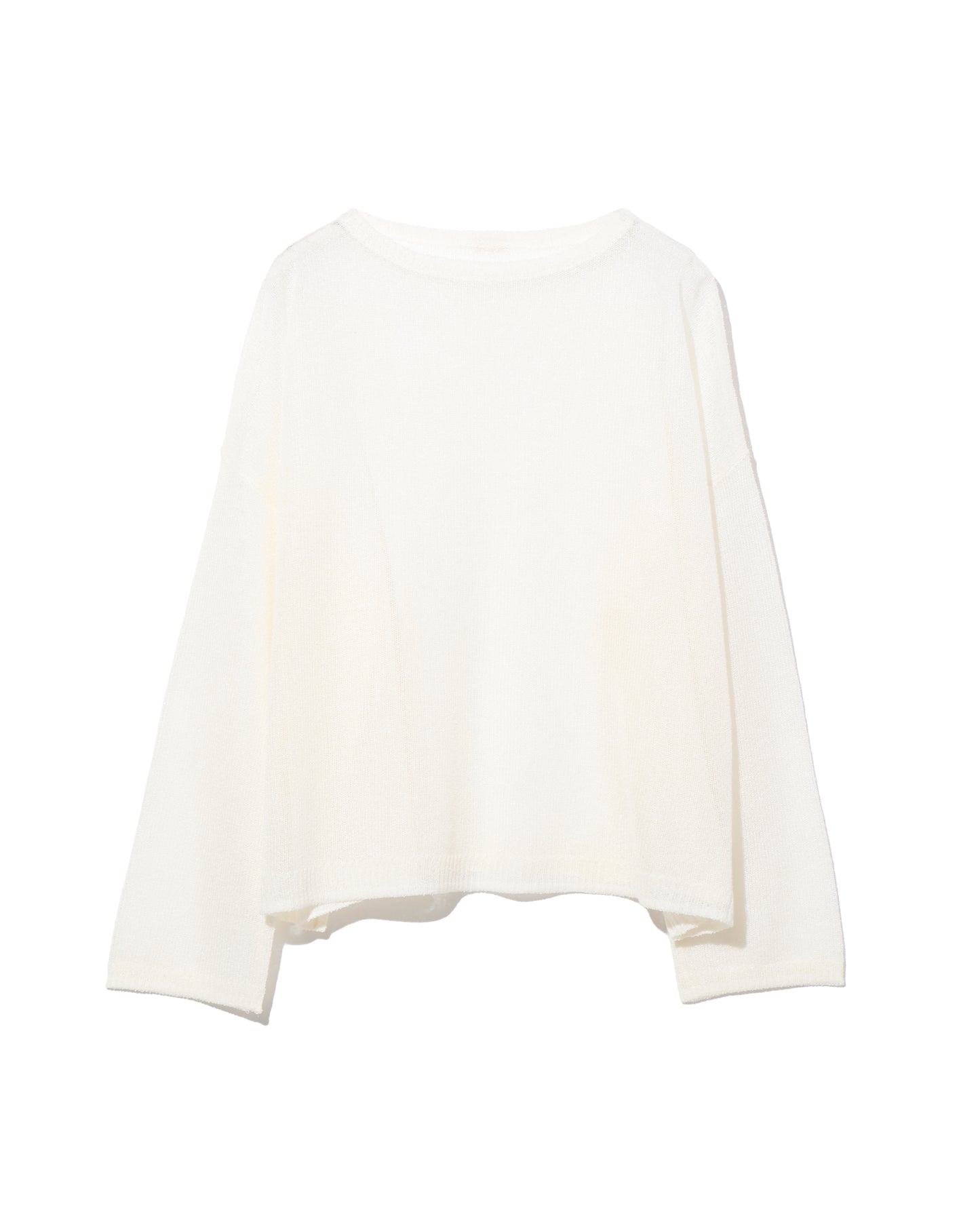 sheer knit tee