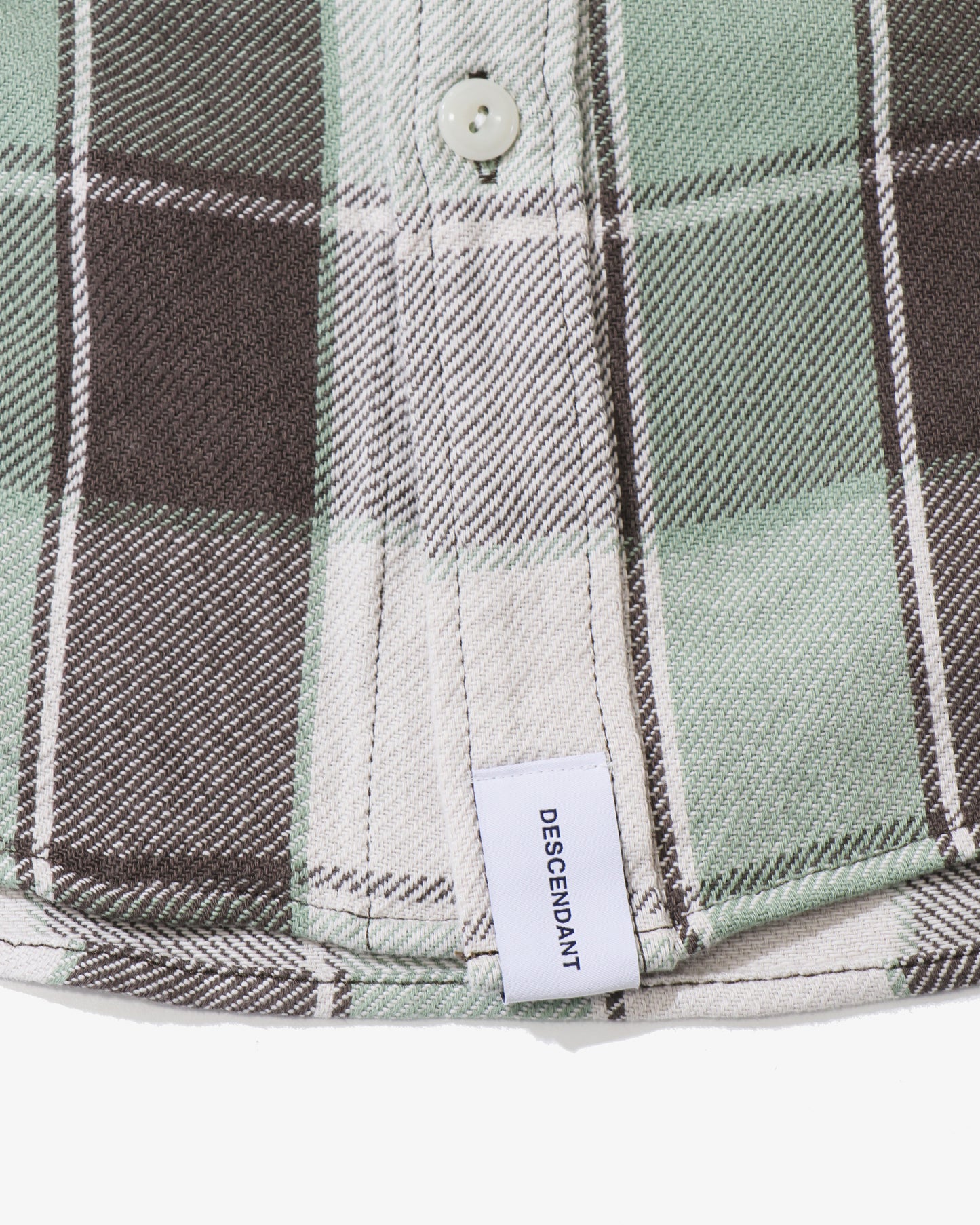 VANNING PLAID LS SHIRT GREEN
