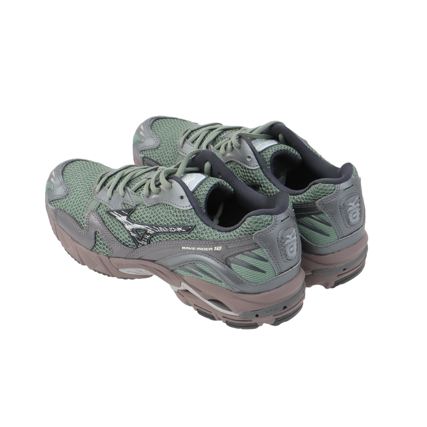 WAVE RIDER 10 OLIVE GREEN×BLACK×METALLIC GRAY
