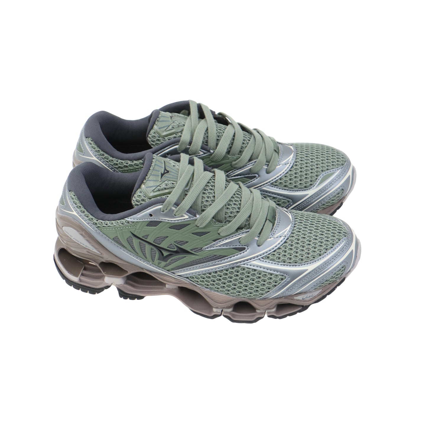 WAVE PROPHECY LS OLIVE GREEN×BLACK×METALLIC GRAY