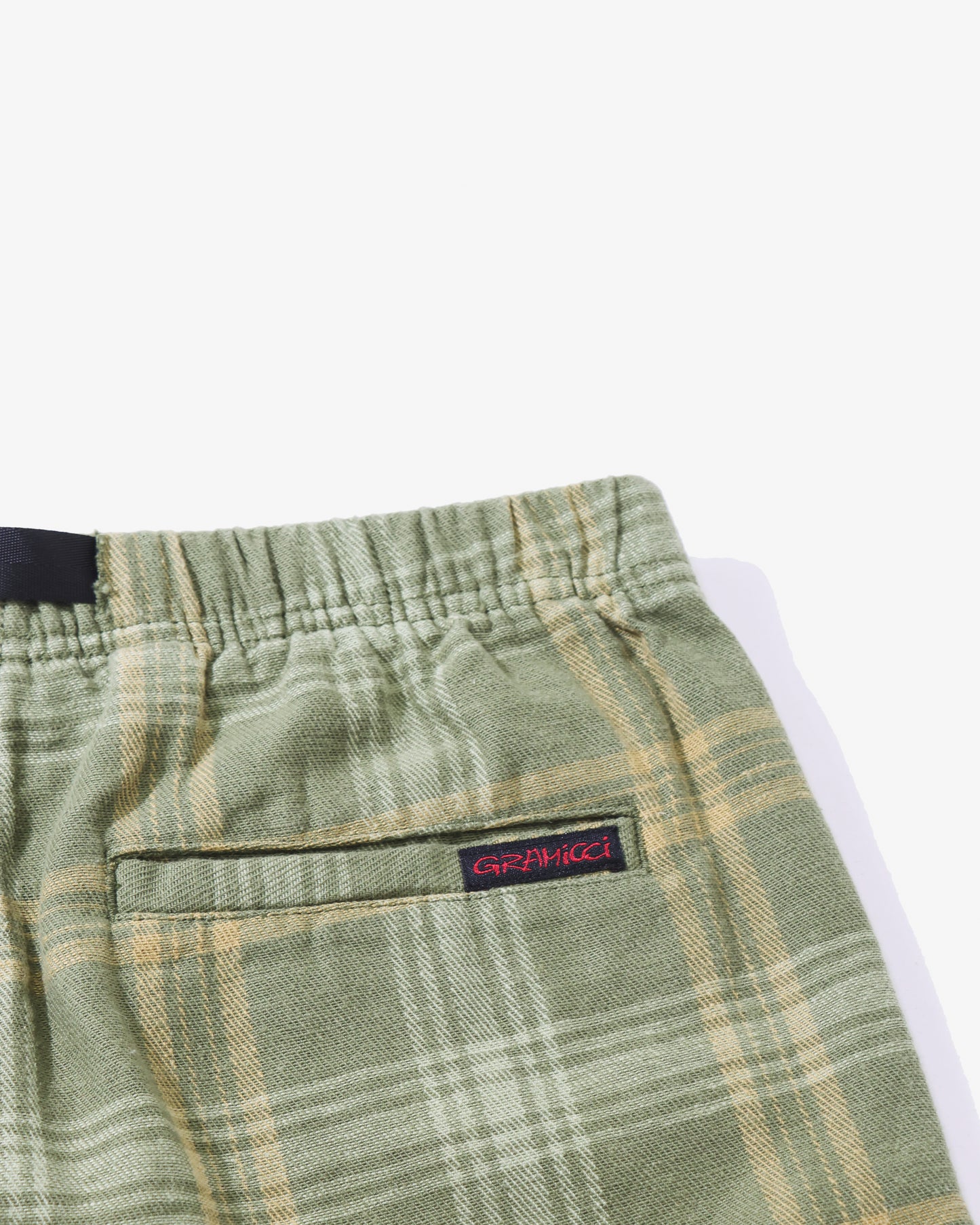 HEMP G-SHORT PLAID
