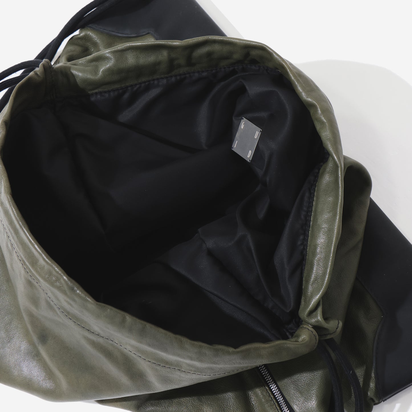 ZA1 BACKPACK INTERBREED FULL GRAIN KHAKI