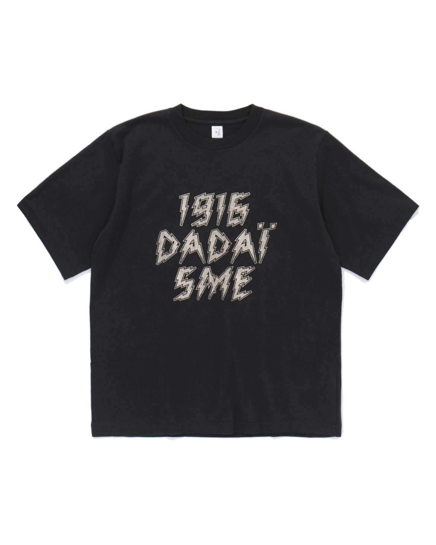 DADAISME Print Tee STANDARD InkBlack×Ivory-PT